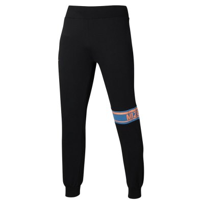 Pantalon Mizuno Athletics Sweat Hombre - Negros - Chile M953KHAFXW